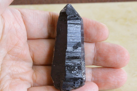 極上！高波動チベット産モリオン原石3【最高品質・超光沢・レコードキーパー・激レア】