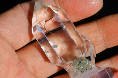 極上超透明！最高品質インドマニハール産水晶21【最高品質・超透明・超光沢・激レア】