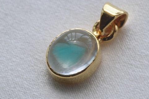 入手困難！極上超透明1.67ct！南アフリカ産アホイト・18Kペンダント【最高品質・超透明・超光沢・超激レア】