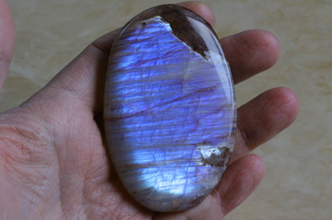 極上ギラギラ！ロシア産ベロモライト・ムーンストーン・パームストーン【最高品質・高波動・光沢・超激レア】