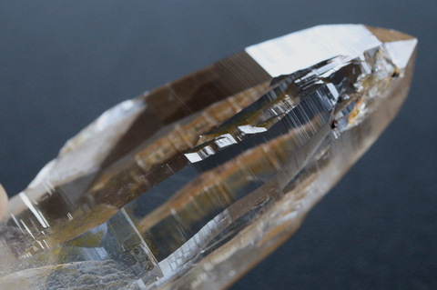 極上超透明！高波動ガネーシュヒマール・ゴールデンヒーラー41.8g【最高品質・超透明・超光沢・超激レア】