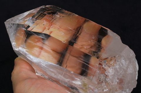 極上マスタークリスタル！超透明ガネーシュヒマール水晶【最高品質・超透明・超光沢・超激レア】