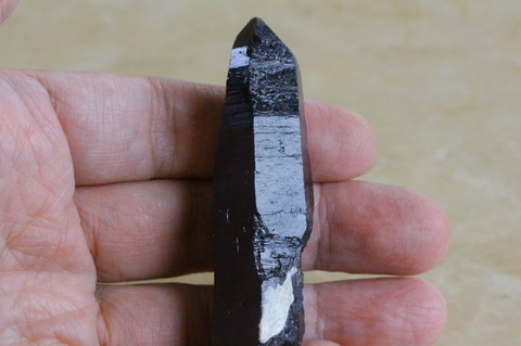 極上！高波動チベット産モリオン原石5【最高品質・超光沢・レコードキーパー・激レア】