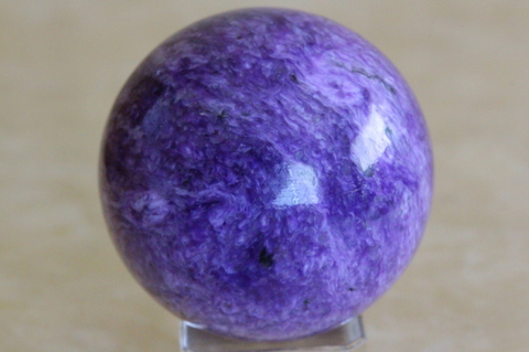 極上！最高品質チャロアイト44mm丸玉【最高品質・光沢・超激レア】