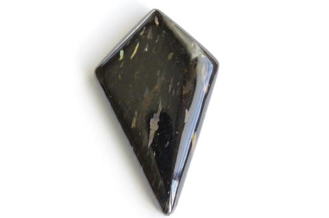 極上究極！ブルー＆ゴールド！高波動グリーンランド産ヌーマイト・ルース38mm【最高品質・高波動・光沢・超激レア】