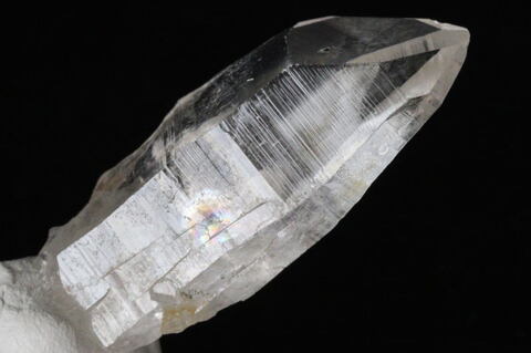 極上超透明！7色レインボー！高千穂産天岩戸水晶14.1g【最高品質・超透明・超光沢・レインボー・超激レア】