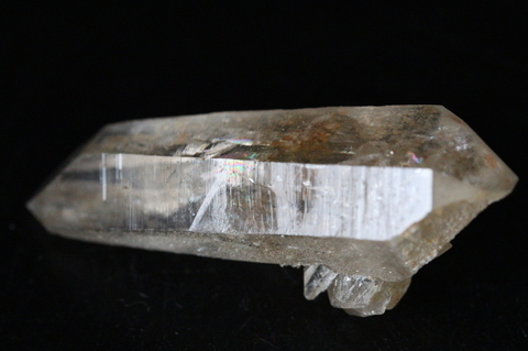 ダブルDT＆レインボー＆セルフヒールド！高波動ウラル産レムリアン水晶18.5g【最高品質・高波動・透明・光沢・超激レア】