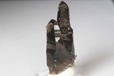 極上テカテカ！ツインクリスタル！高波動マラウイ産スモーキークォーツ25.2g【最高品質・超透明・超光沢・超激レア】