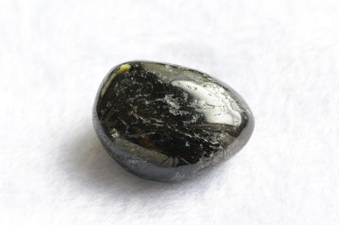 極上！高波動グリーンランド産ヌーマイト・パームストーン19.0g【高品質・高波動・光沢・超激レア】