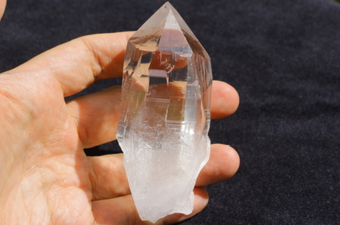 極上スーパークリア！超透明ガネーシュヒマール水晶【最高品質・超透明・超光沢・激レア】