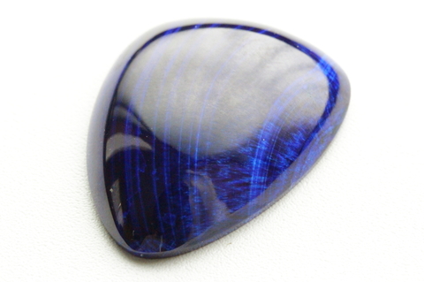 極上ビッグサイズ！濃厚ネイビー！高波動ロシア産アズライト・ルース80.0ct【最高品質・光沢・超激レア】