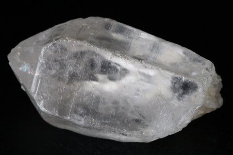 ビッグサイズ407g！レコードキーパー＆レインボー＆セルフヒールド！高波動ウラル産レムリアン水晶【最高品質・高波動・透明・光沢・超激レア】