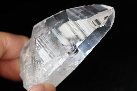 極上超透明！レインボー！最高波動センティエントプラズマクリスタル88.3g【最高品質・超高波動・超透明・超光沢・レインボー・超激レア】