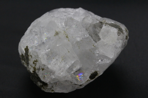 極上ビッグサイズ472ct！超高波動ロシア産フェナカイト原石【最高品質・透明・光沢・レインボー・超激レア】