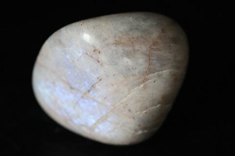 ブルーシラー！ロシア産ベロモライト・ムーンストーン・パームストーン34.8g【高品質・高波動・光沢・超激レア】