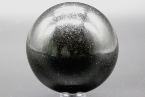 高品質！ブラックトルマリン56mm丸玉【高品質・光沢・希少】