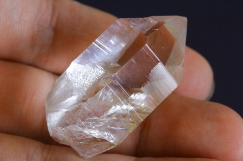 極上！超透明インドマニハール産水晶【最高品質・超透明・超光沢・激レア】