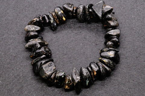 極上！高波動グリーンランド産ヌーマイト・ブレスレット40.0g【最高品質・高波動・光沢・超激レア】