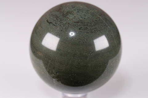 癒しのグリーン！ロシア産ティンガイト丸玉52mm【高品質・光沢・超激レア】