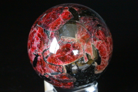 極上！最高品質ユーディアライト丸玉【最高品質・光沢・超激レア】