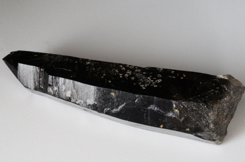 極上超光沢！セルフヒールド！高波動マラウイ産スモーキークォーツ91.4g【最高品質・超透明・超光沢・超激レア】