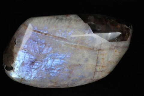 強烈ブルーシラー！ビッグサイズ！ロシア産ベロモライト・ムーンストーン【最高品質・高波動・光沢・超激レア】