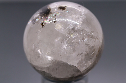 超ビッグ1145ct 世界最大級 ロシア産フェナカイト丸玉53mm