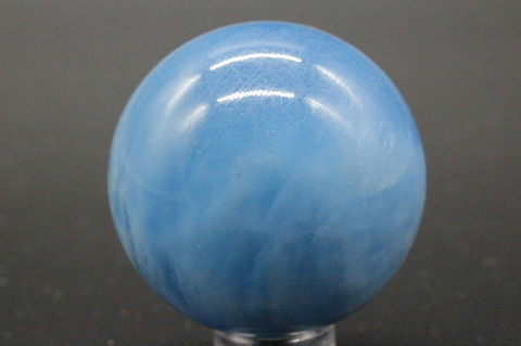 爽やかブルー！高品質マダガスカル産アクアマリン40mm丸玉【高品質・光沢・透明・超激レア】