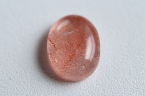 超透明！高品質カザフスタン産ストロベリークォーツ3.2ct【高品質・超透明・超光沢・超激レア】