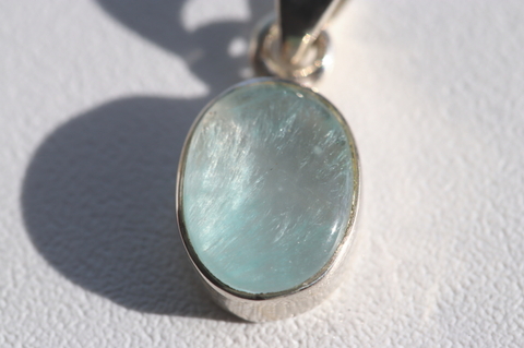 入手困難！極上超透明！南アフリカ産アホイト・シルバーペンダント【最高品質・超透明・超光沢・超激レア】