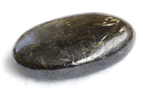 極上ビッグサイズ！高波動グリーンランド産ヌーマイト・パームストーン82.3g【最高品質・高波動・光沢・超激レア】