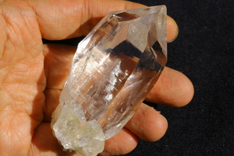 超透明！最高品質ガネーシュヒマール水晶100【最高品質・超透明・超光沢・レコードキーパー・激レア】