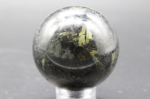 極上！高波動グリーンランド産ヌーマイト34mm丸玉【高品質・高波動・光沢・超激レア】