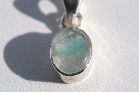 入手困難！極上超透明！南アフリカ産アホイト・シルバーペンダント【最高品質・超透明・超光沢・超激レア】