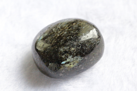 極上！高波動グリーンランド産ヌーマイト・パームストーン28.5g【高品質・高波動・光沢・超激レア】