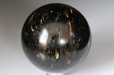 極上究極！ビッグサイズ50mm！高波動グリーンランド産ヌーマイト丸玉【最高品質・高波動・光沢・超激レア】