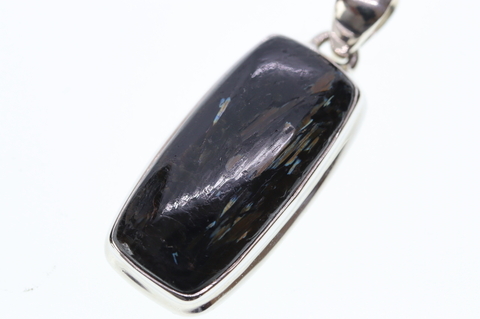 極上究極！ギラギラ！ブルー＆ゴールド！高波動グリーンランド産ヌーマイト・ペンダント【最高品質・高波動・光沢・超激レア】