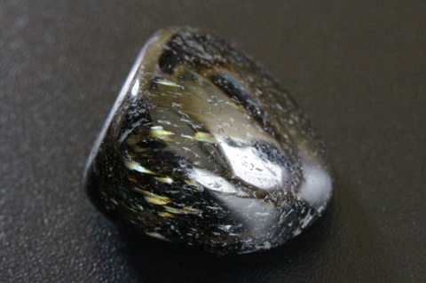 極上！高波動グリーンランド産ヌーマイト・パームストーン5【最高品質・高波動・光沢・超激レア】