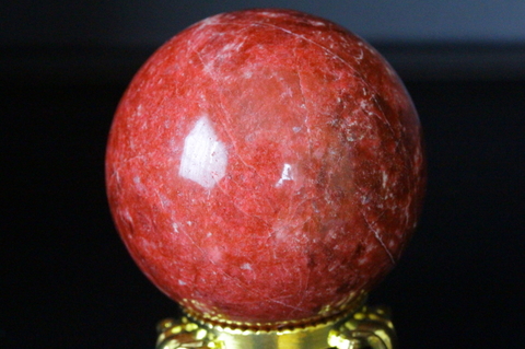 極上！高品質ノルウェー産チューライト丸玉【高品質・光沢・激レア】