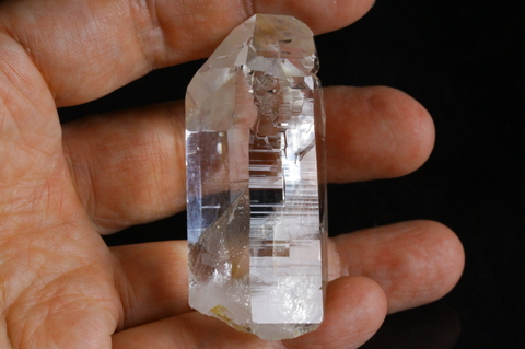 極上！超透明インドマニハール産水晶【最高品質・超透明・超光沢・激レア】