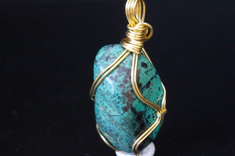 超激レア！イスラエル産エイラットストーン・ペンダント4【高品質・超激レア】