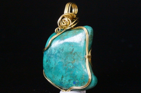 超激レア！イスラエル産エイラットストーン・ペンダント5【高品質・超激レア】