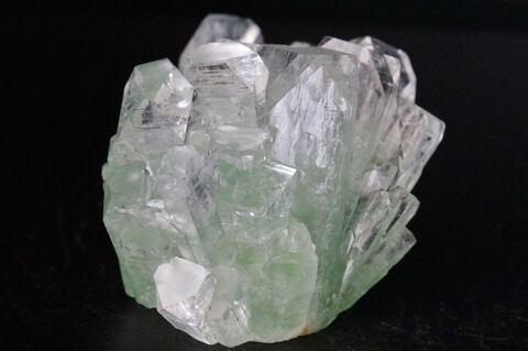 極上秘蔵品！インド産グリーンアポフィライト原石【最高品質・超透明・光沢・レインボー・超激レア】