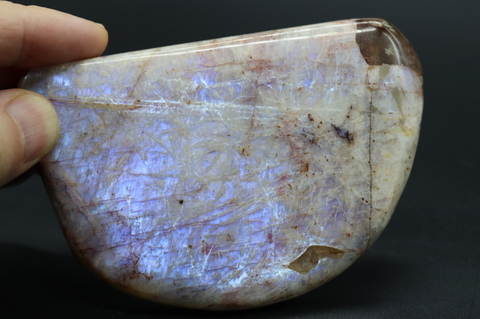 強烈ブルーシラー！ビッグサイズ！ロシア産ベロモライト・ムーンストーン【最高品質・高波動・光沢・超激レア】