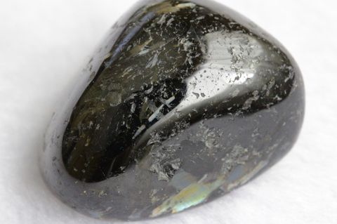 極上！ブルー＆ゴールド！高波動グリーンランド産ヌーマイト・パームストーン23.4g【最高品質・高波動・光沢・超激レア】