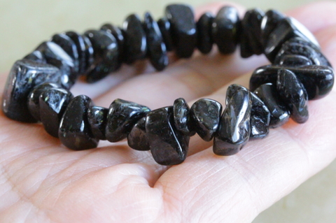 極上！高波動グリーンランド産ヌーマイト・ブレスレット1【最高品質・高波動・光沢・超激レア】