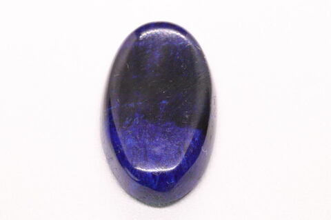 極上！濃厚ダークネイビー！高波動アリゾナ・ビズビー産アズライト・ルース20.5ct【最高品質・光沢・超激レア】