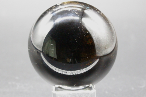 極上！高波動チベット産モリオン51mm丸玉B【最高品質・光沢・激レア】