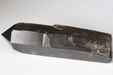 極上超光沢！レインボー入り！高波動マラウイ産スモーキークォーツ51.3g【最高品質・超透明・超光沢・超激レア】