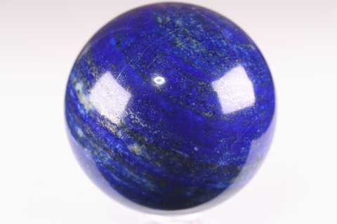 秘蔵品！濃厚ブルー！アフガニスタン産ラピスラズリ丸玉70ｍｍ【最高品質・光沢・激レア】